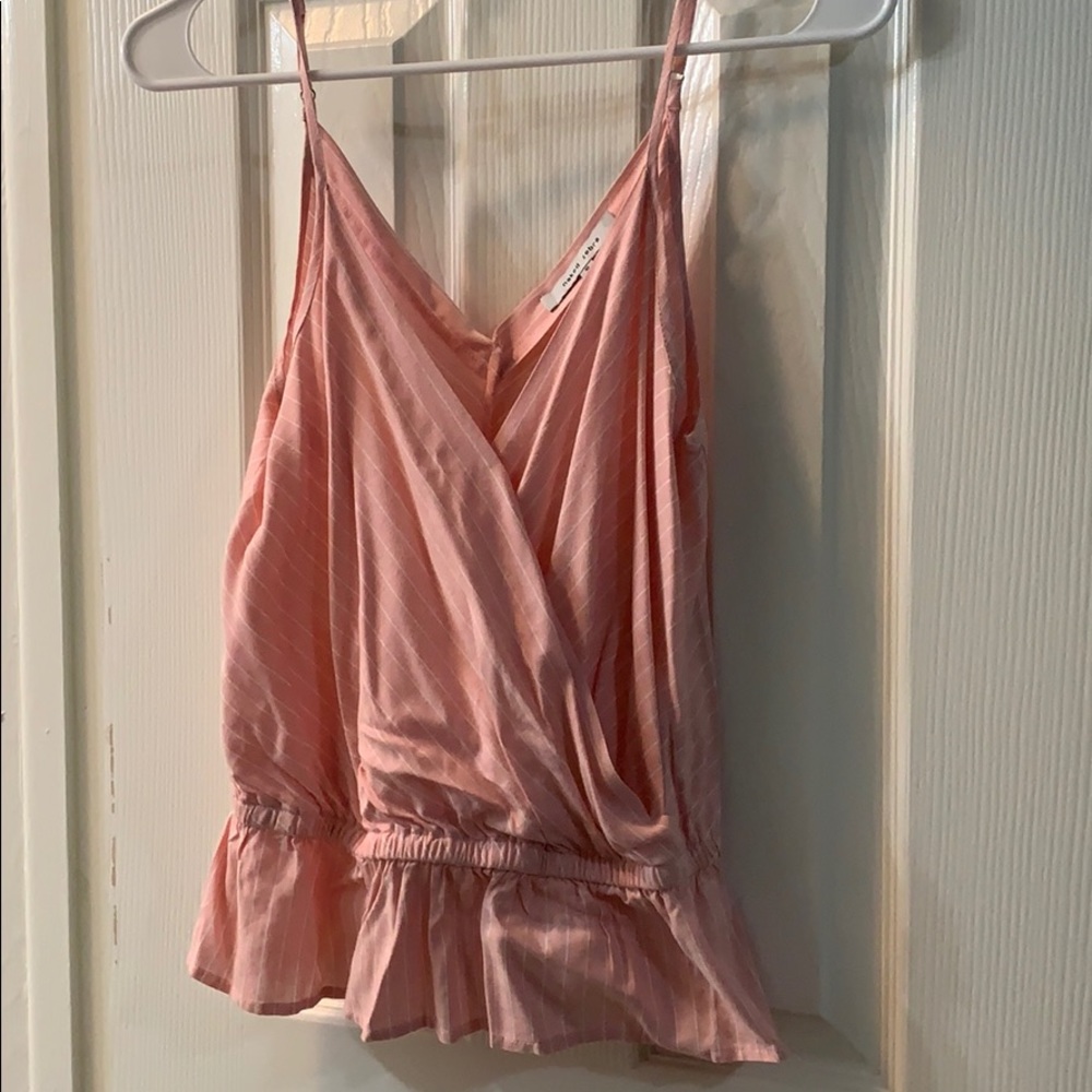 Blouse tank top / blush pink